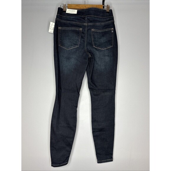 Maurices Women’s S Blue Pull On Elastic Waist Denim Pull On Stretch Jeggings NWT - Picture 1 of 11